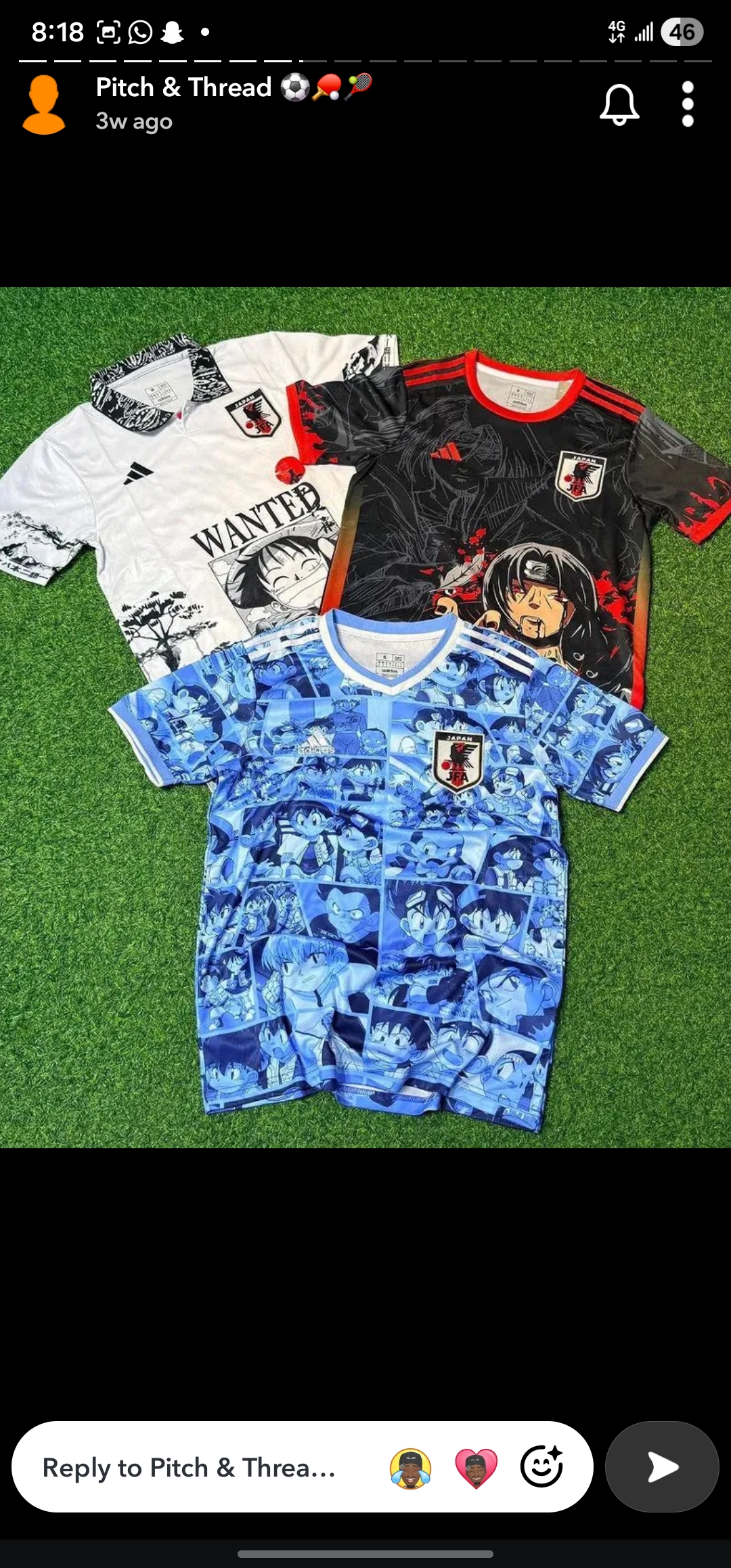 Japanese jersey
